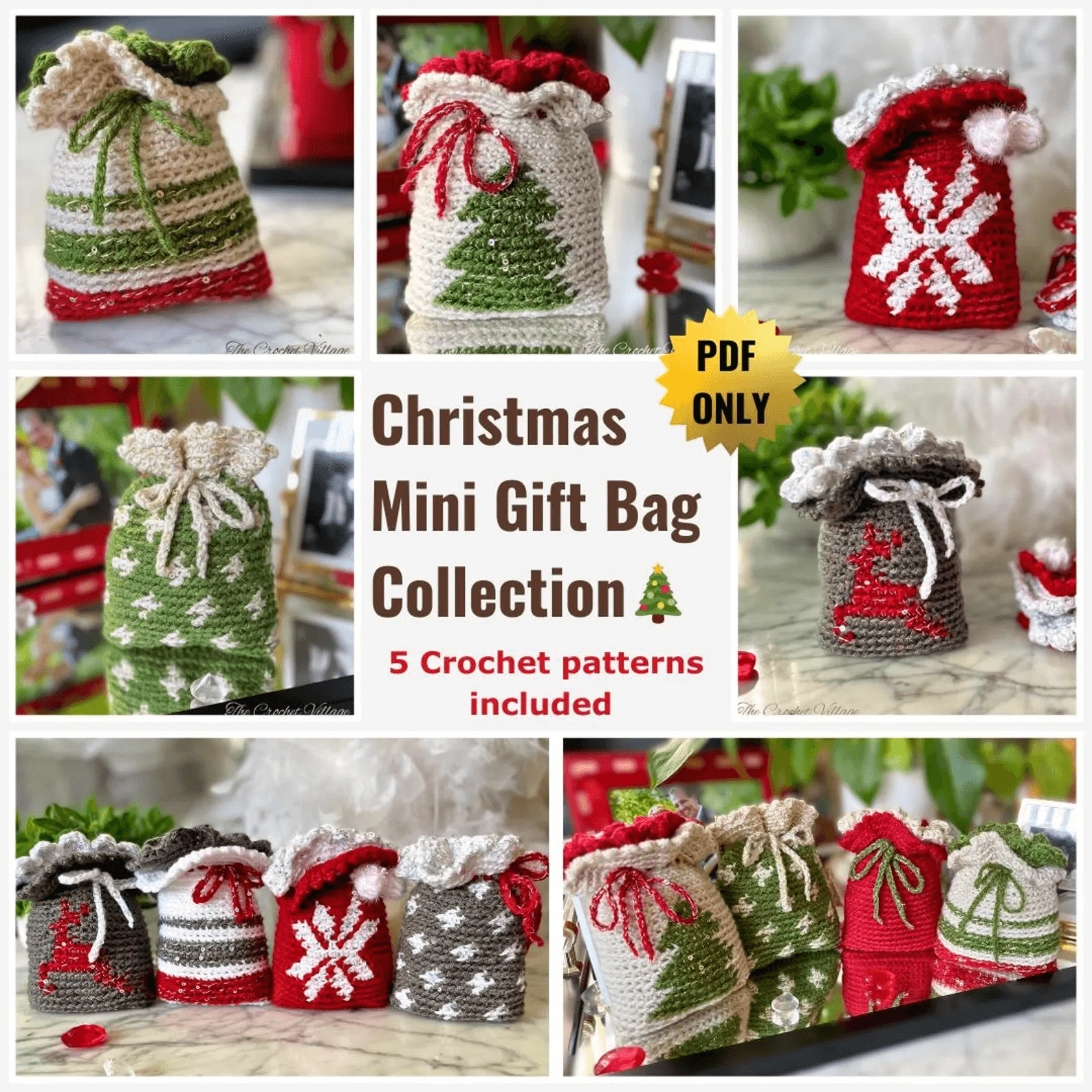 christmas mini gift bags the crochet village png.png