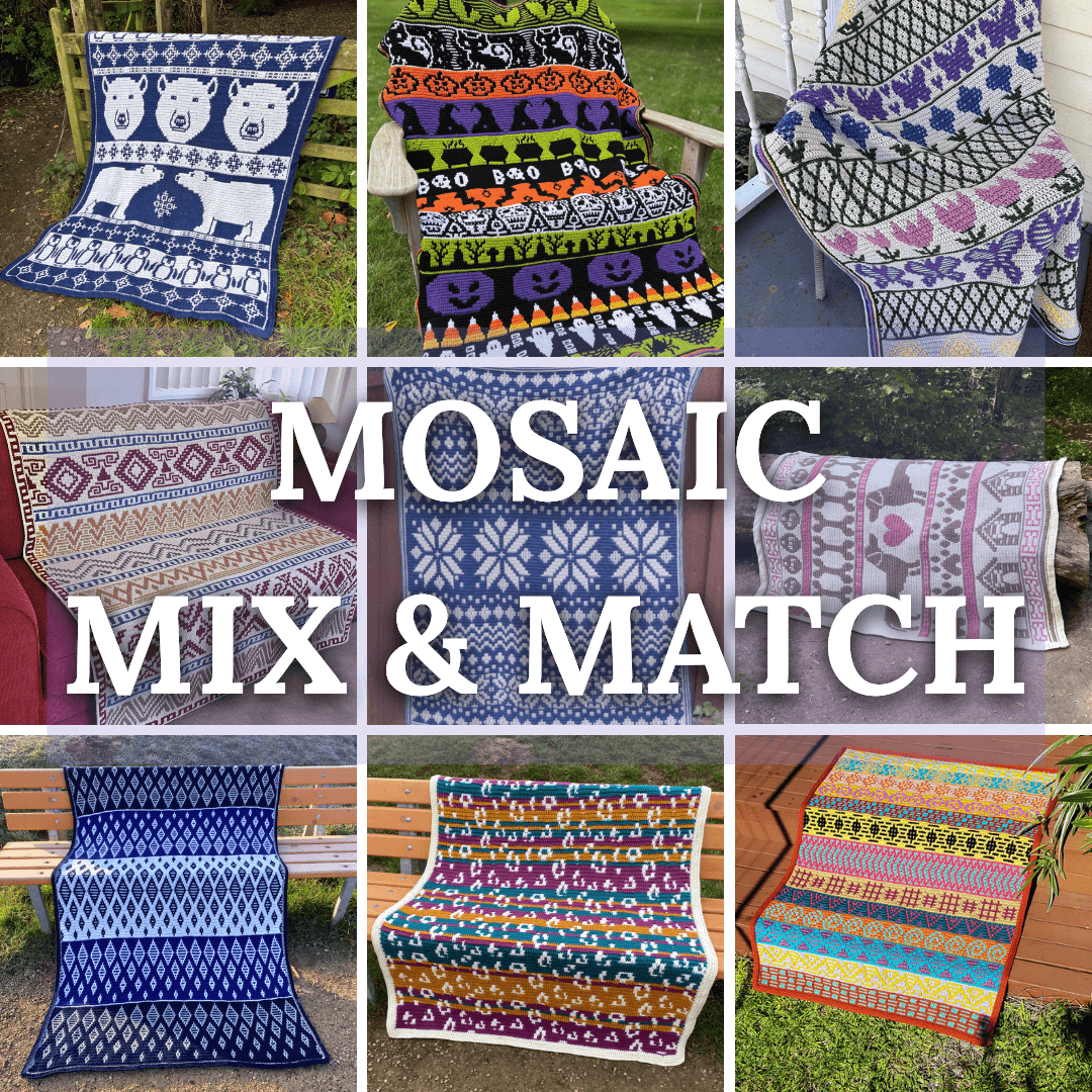 Mix-and-Match Mosaic Blankets
