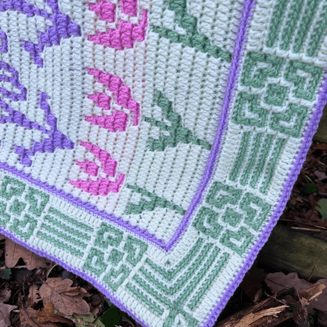 British country garden blanket - border square tiny.png