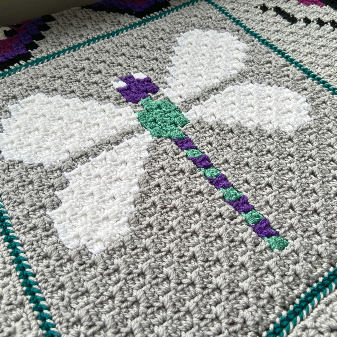 Daphne Dragonfly Square- Crochet Pattern