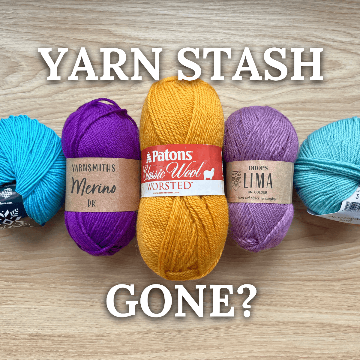 My Journey Towards “Less”: Stashbusting Yarn, Sustainable Choices &amp; Intentional Crochet