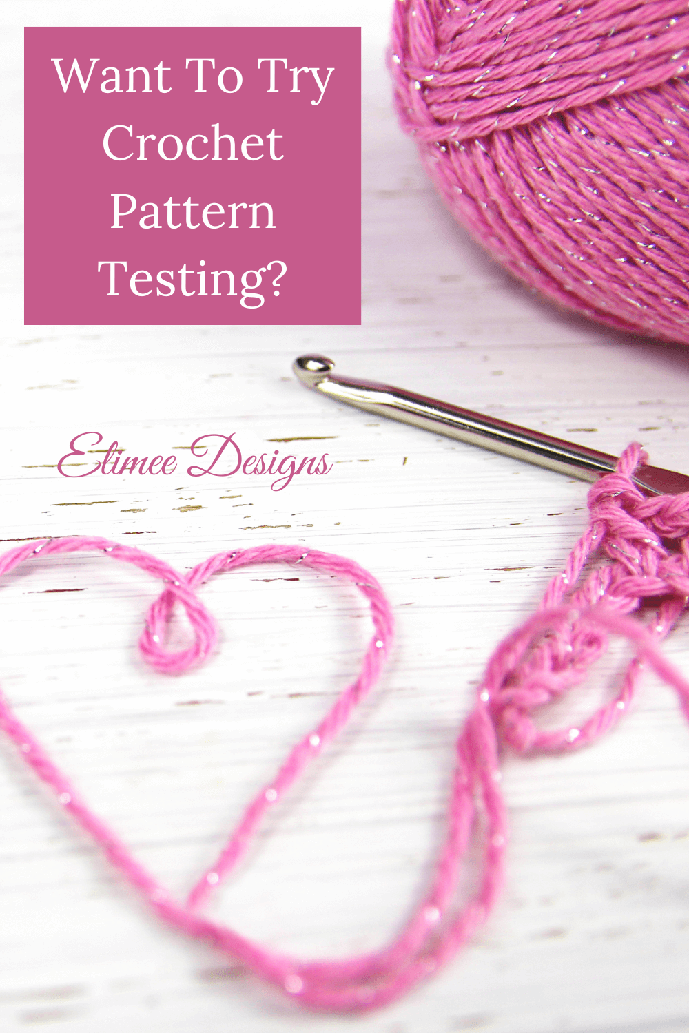 Want To Try Crochet Pattern Testing? | Elimee Designs | Crochet ...