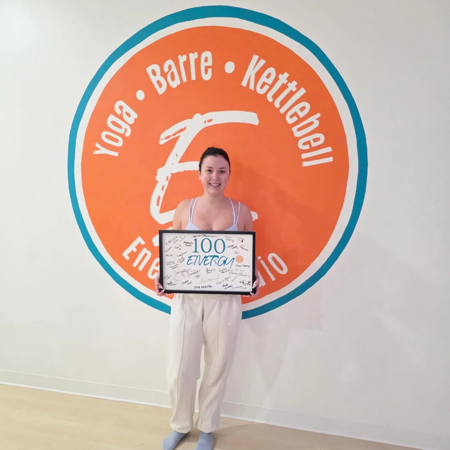 100 classes HIIT!! Congratulations 🎈🎉 

Everytime name hits that board it is proof that self dedication to your physical and mental health is real and important. 🔥🔥