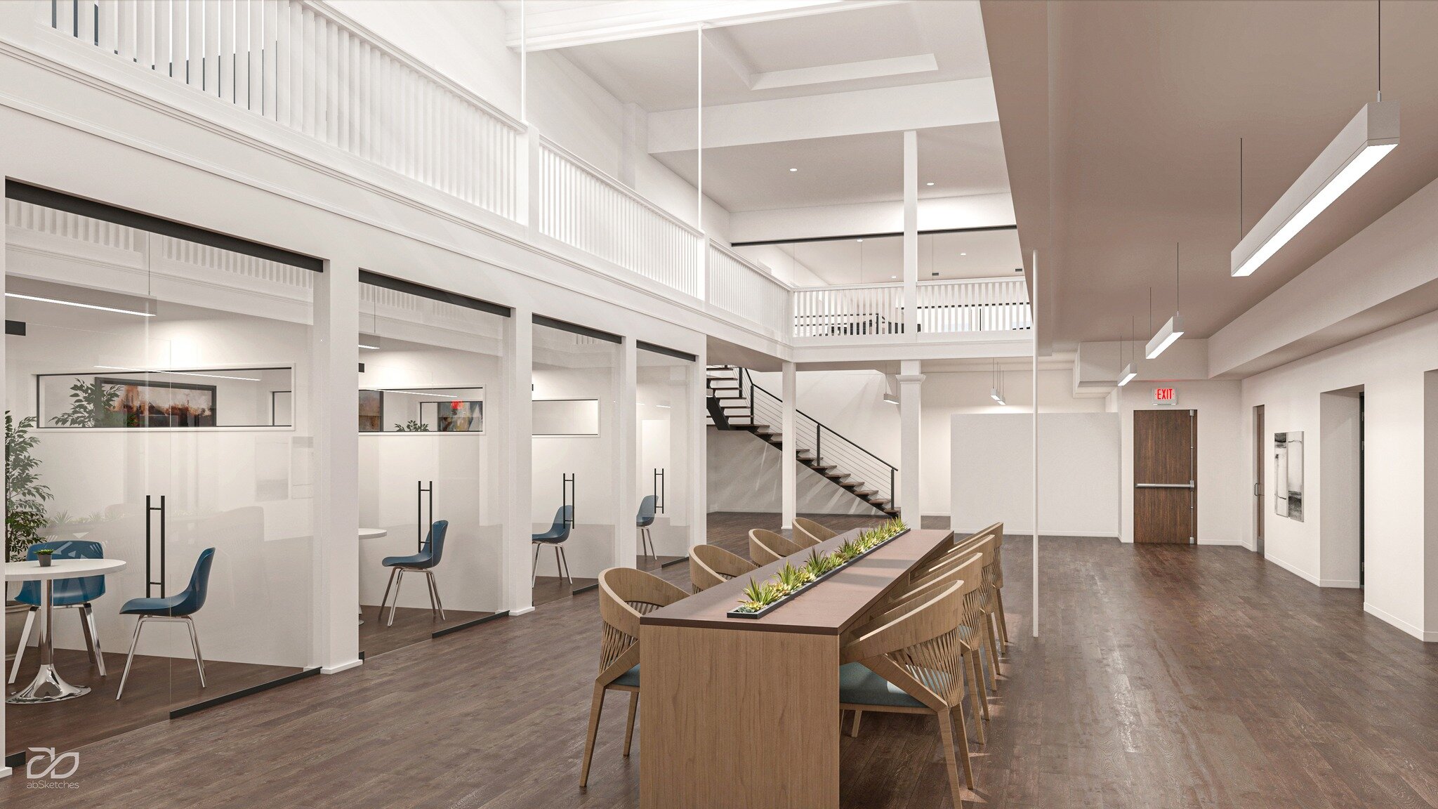 We had the pleasure of working with @cga.architects, Meeder Development, and Meeder Realty to re-imagine the beautiful space at the Christian Street Court.  A well positioned mixed-use neighborhood of businesses in the downtown investment district ri
