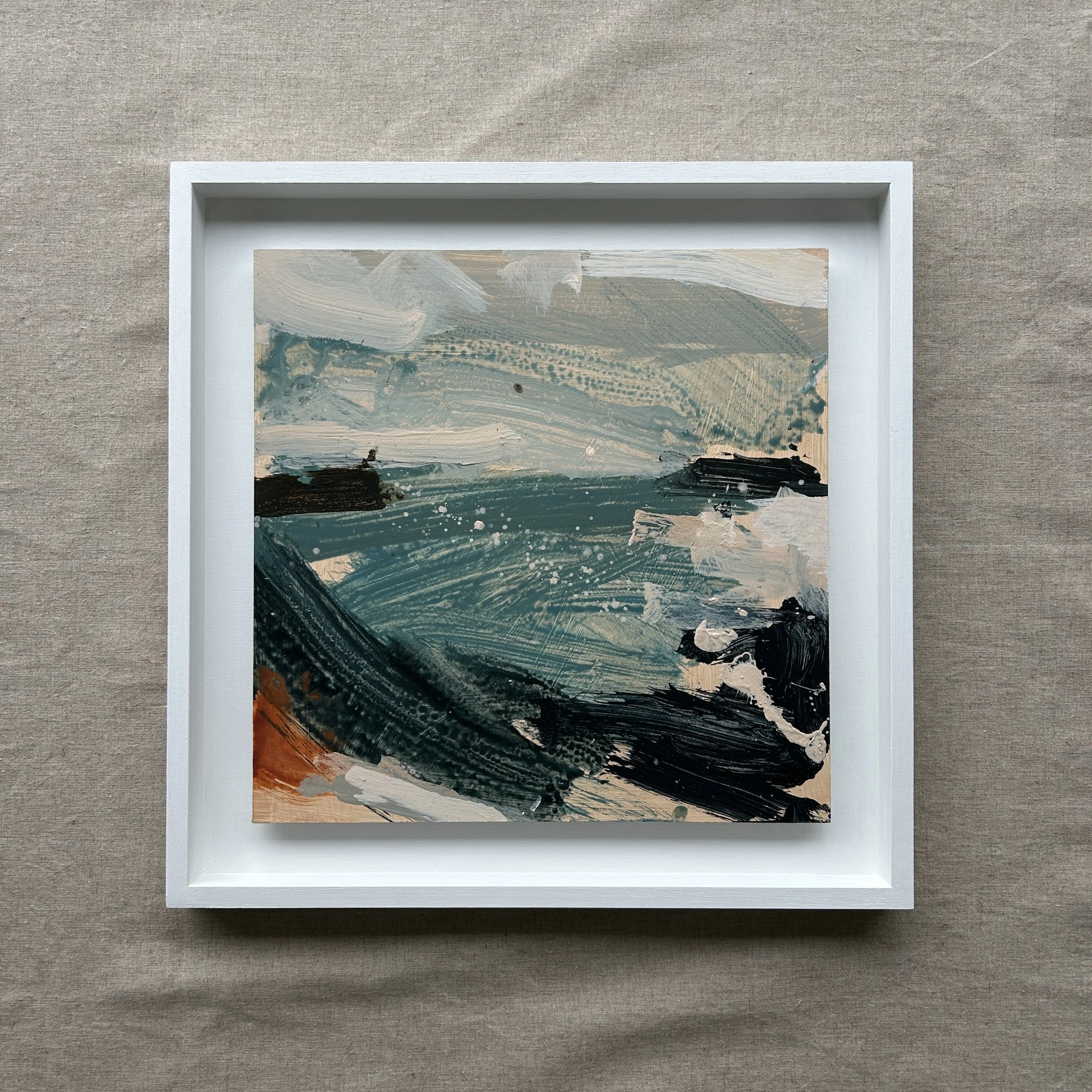 Moving clouds over Kenneggy