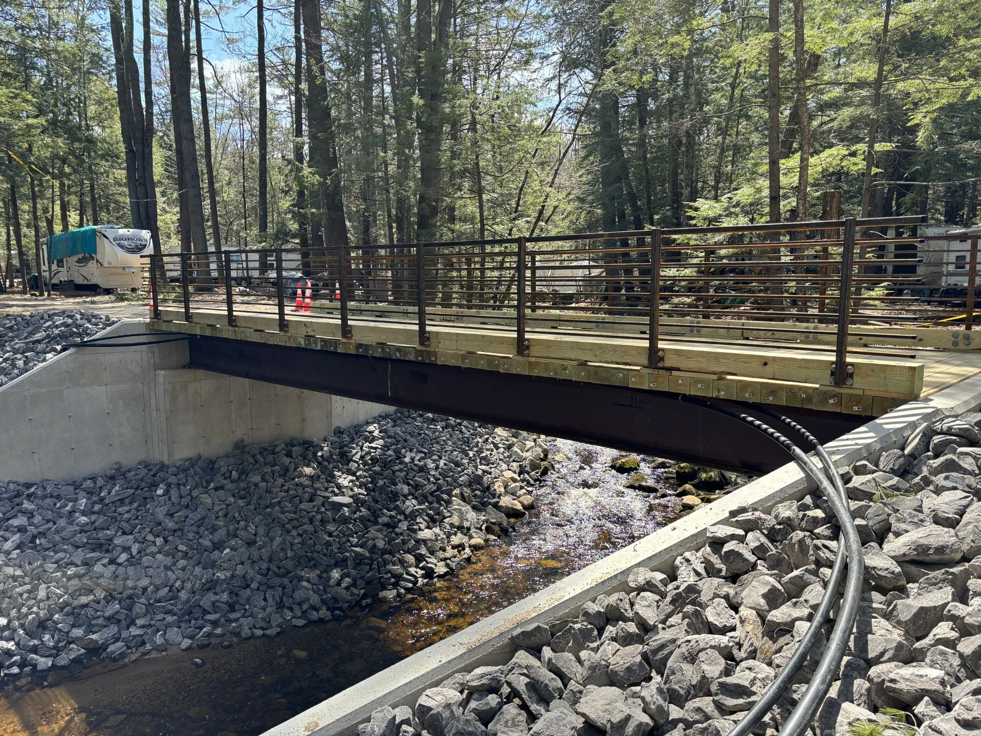 Lakeside Pines Campground - Vehicle Bridge