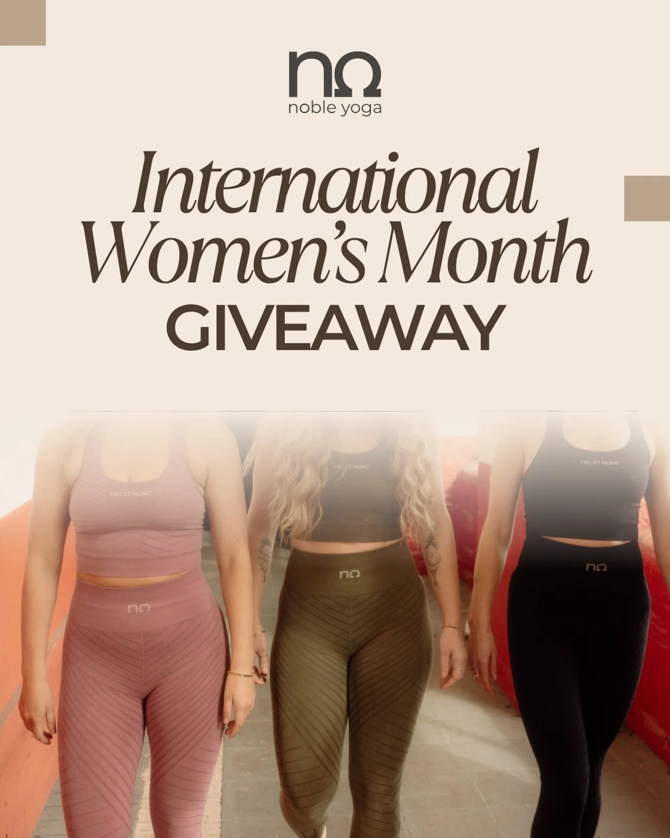 ✨ GIVEAWAY ✨

To celebrate International Women&rsquo;s Month, we&rsquo;re giving away a pair of Noble Yoga leggings worth &pound;95 🤍

Designed with Langer Lines that follow muscle fibres, they&rsquo;re made to support your body through every stretc