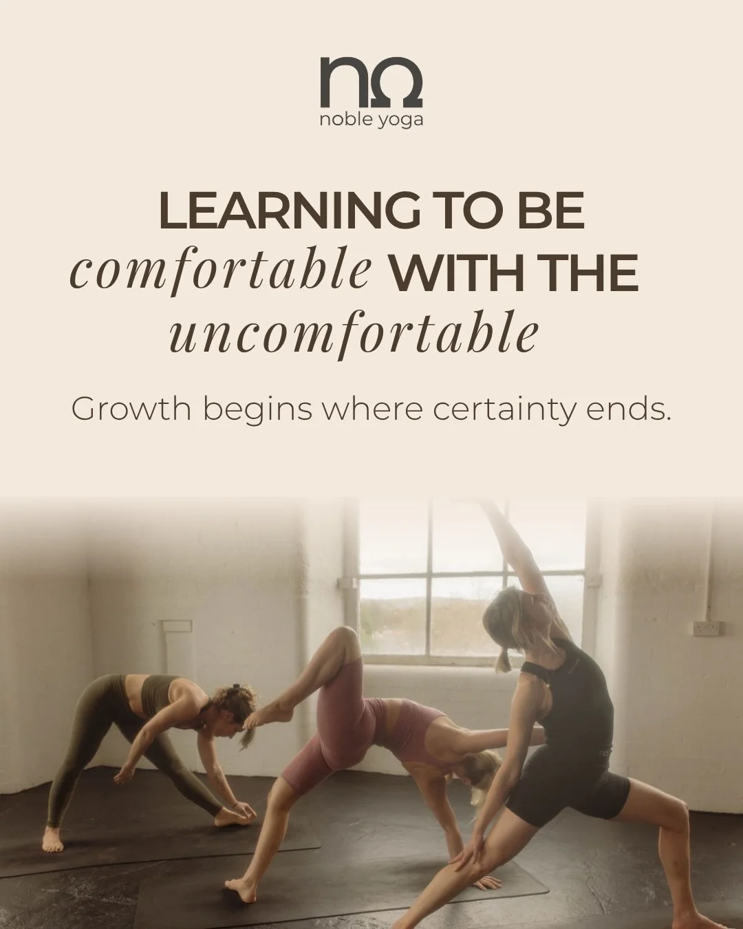 This April we&rsquo;re exploring what it means to lean into challenge and find call within uncertainty 🤍

While this is inspired by yoga, it extends far beyond the mat into everyday life, decisions, and moments of change 💫
