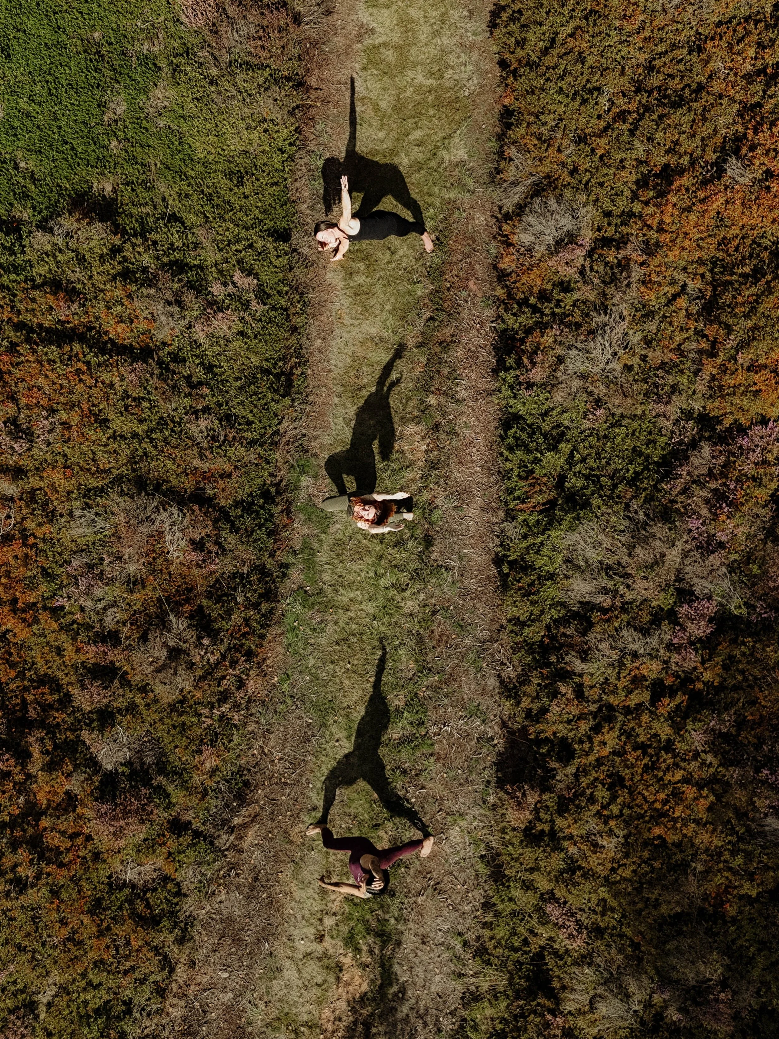 Movement has no single shape.

Three bodies, three moments, three ways of moving through the same landscape. Because movement isn&rsquo;t about getting somewhere, it&rsquo;s about how you meet yourself along the way.

Some days we stretch, some days 