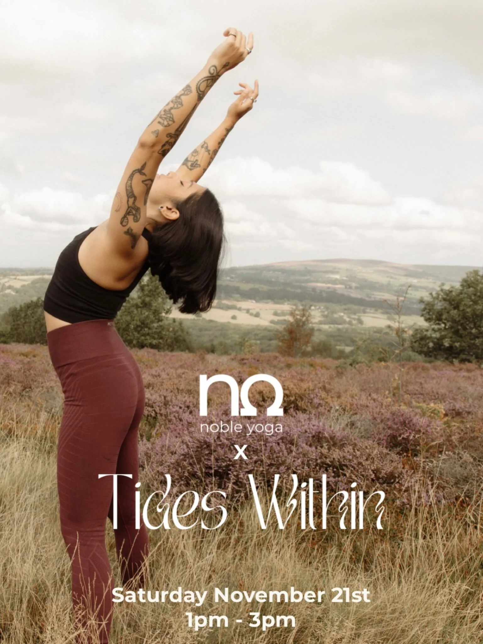 Come in from the cold, come back to yourself.

On Saturday November 21st 1pm - 3pm, join us for a cosy two-hour evening of movement, connection and a little time just for you.

Expect a beautiful yoga practice to move, breathe and unwind, followed by