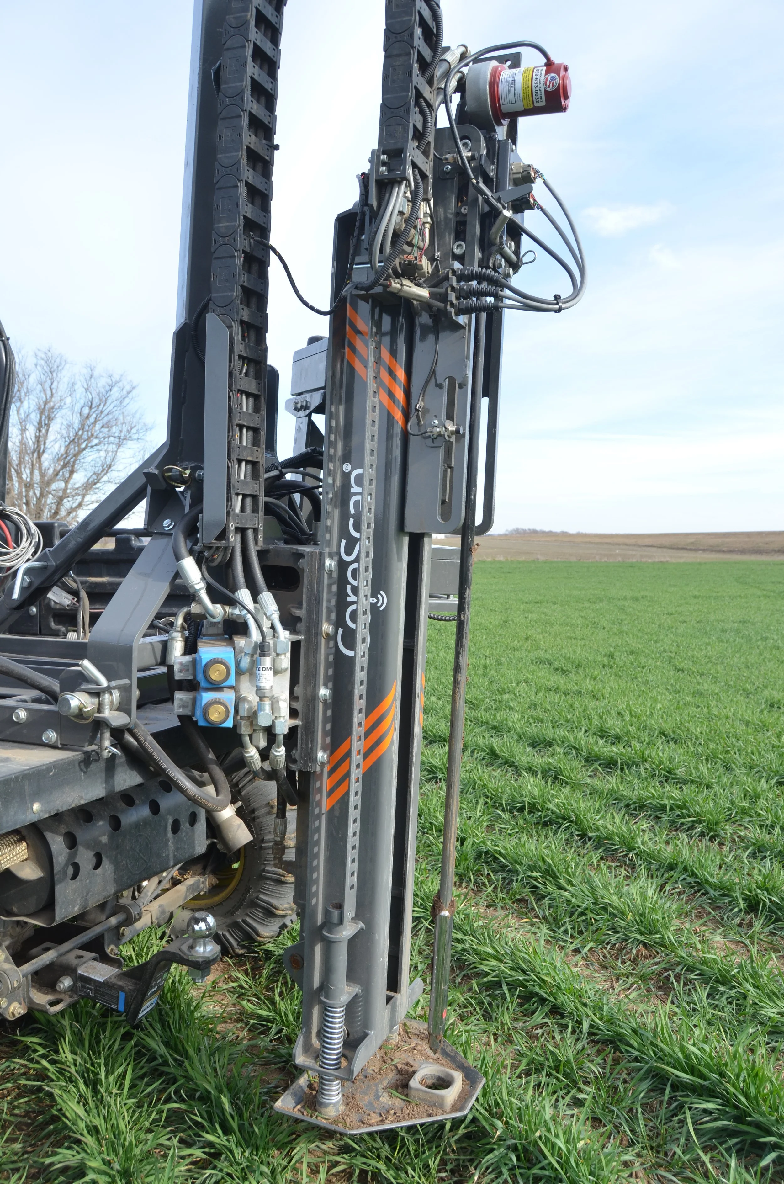 CoreScan™ sensor profiling in growing wheat