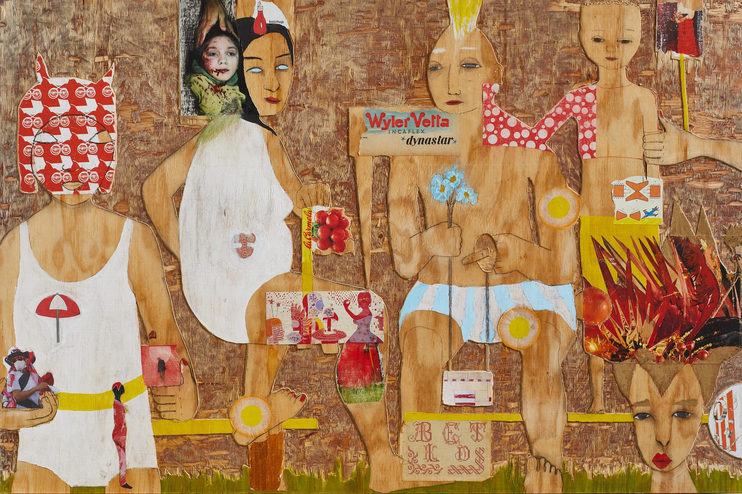 "Dynastar" 2025 MT/Holz 88 x 130 cm