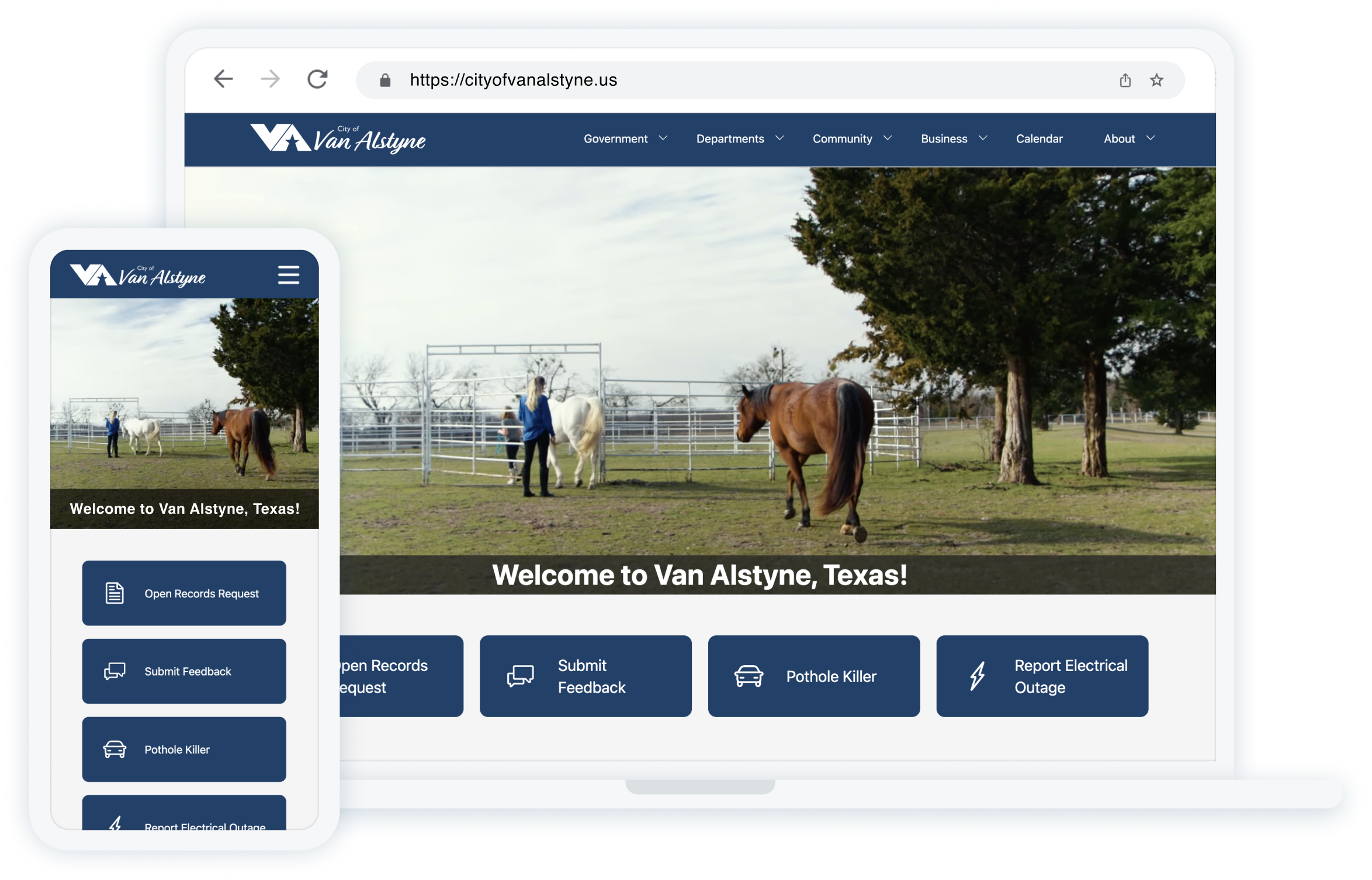 Van Alstyne laptop and phone device mockup