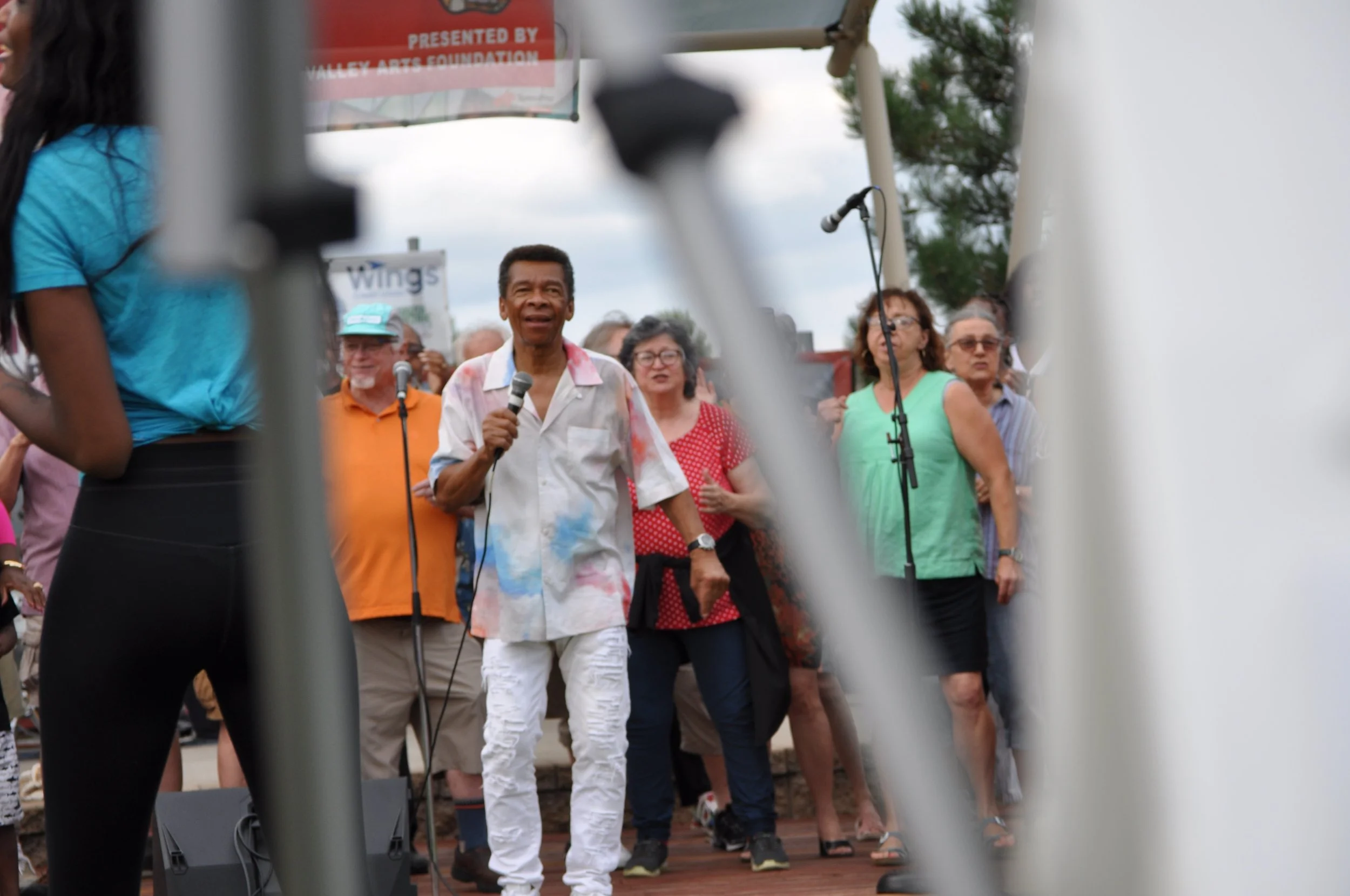 Mill City Singers rehearsal with JD and Fred Steele