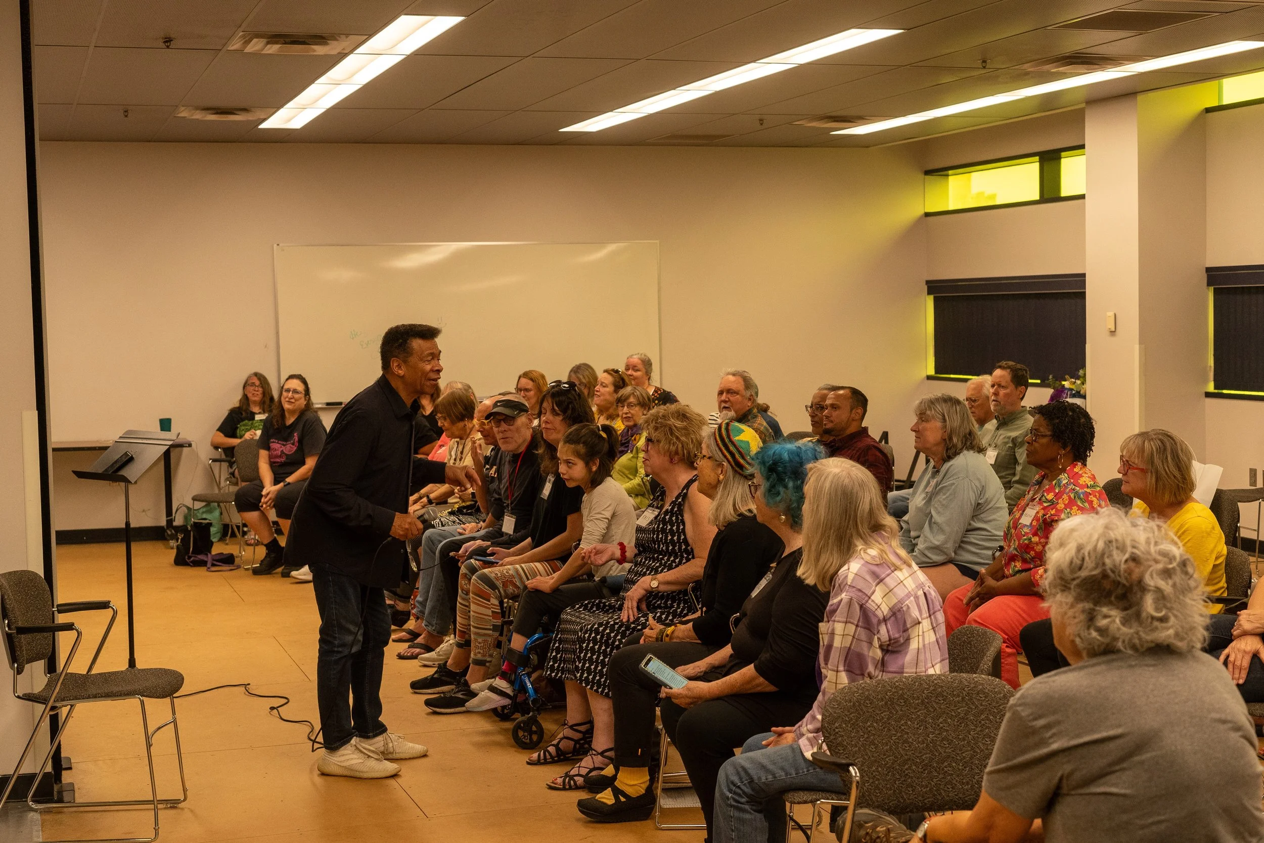 Mill City Singers rehearsal with JD and Fred Steele