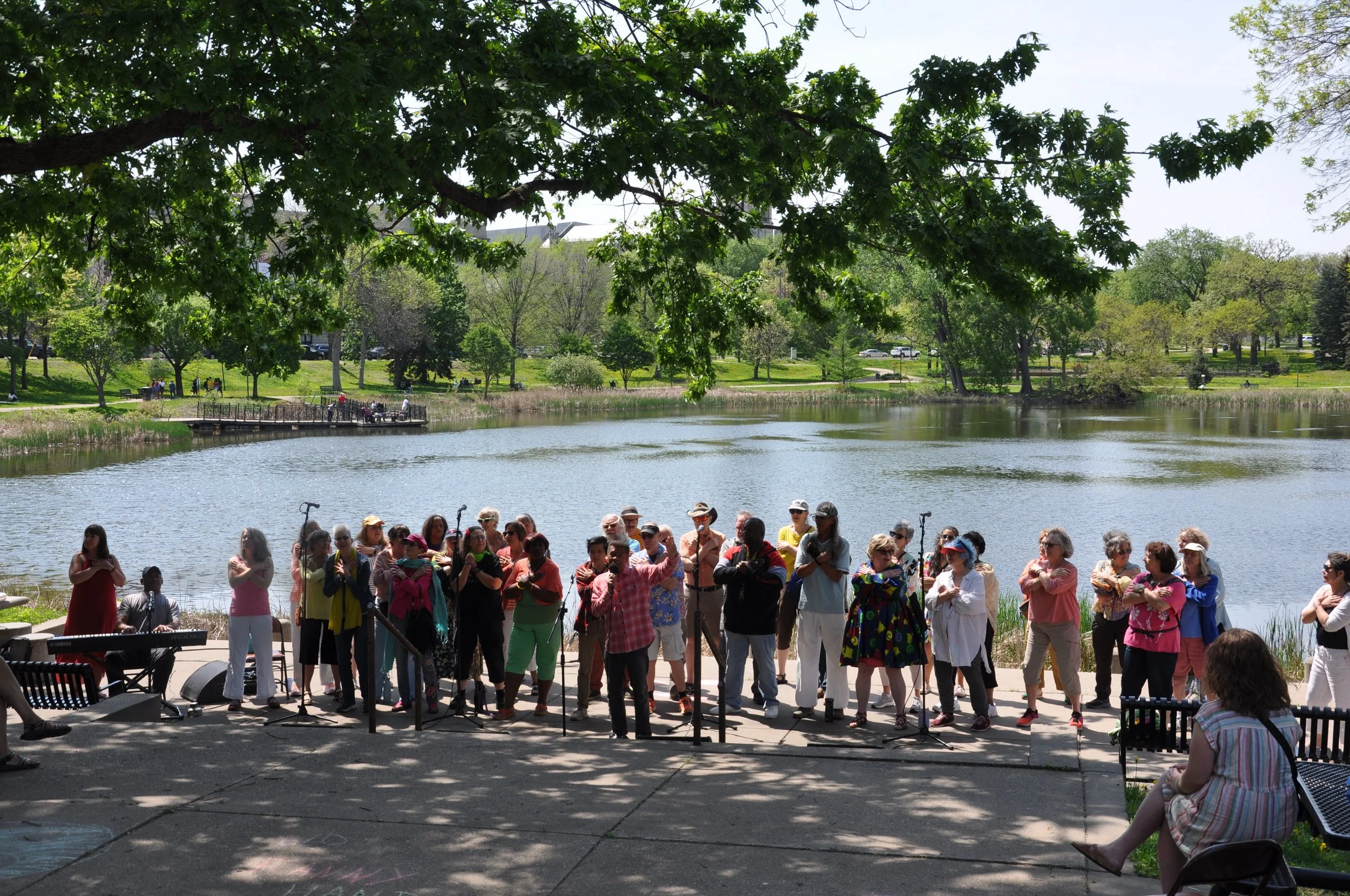      

 
   Baby, it's going to be cold outside!!&nbsp; The best antidote is to join us INSIDE on Saturday, January 24th, 2:00-3:30 on the 8th floor of the Guthrie.&nbsp; We will spend 90 minutes singing songs of joy and optimism.&nbsp; That means we