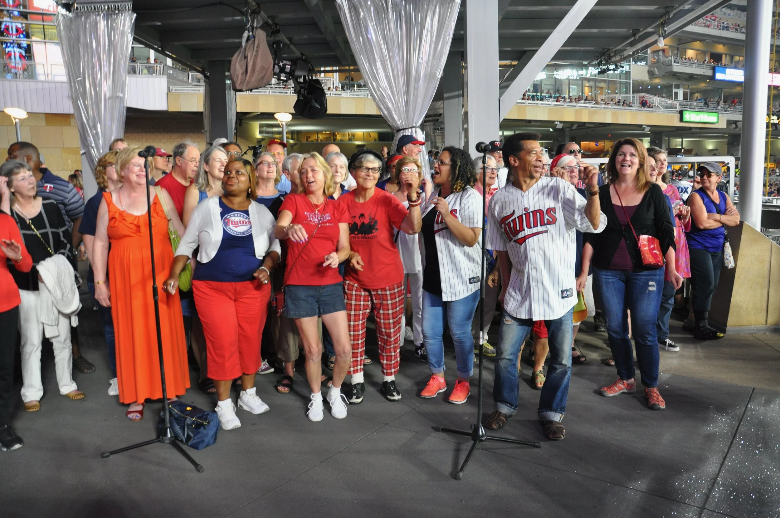 Mill City Singers rehearsal