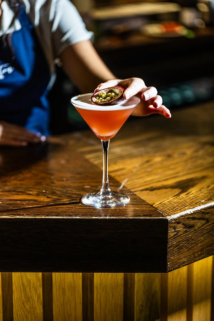 A Cocktail at The Lea Marston Hotel