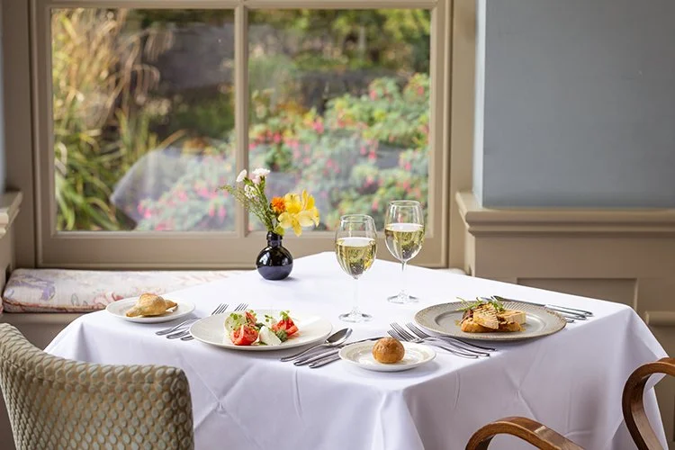 Dining Room set up at Washingborough Hall.