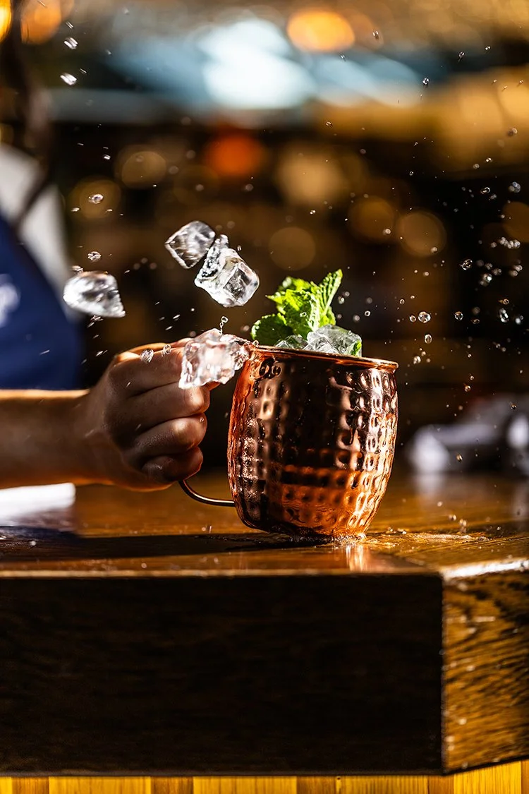 Cocktail Photography at the Lea Marston Hotel.