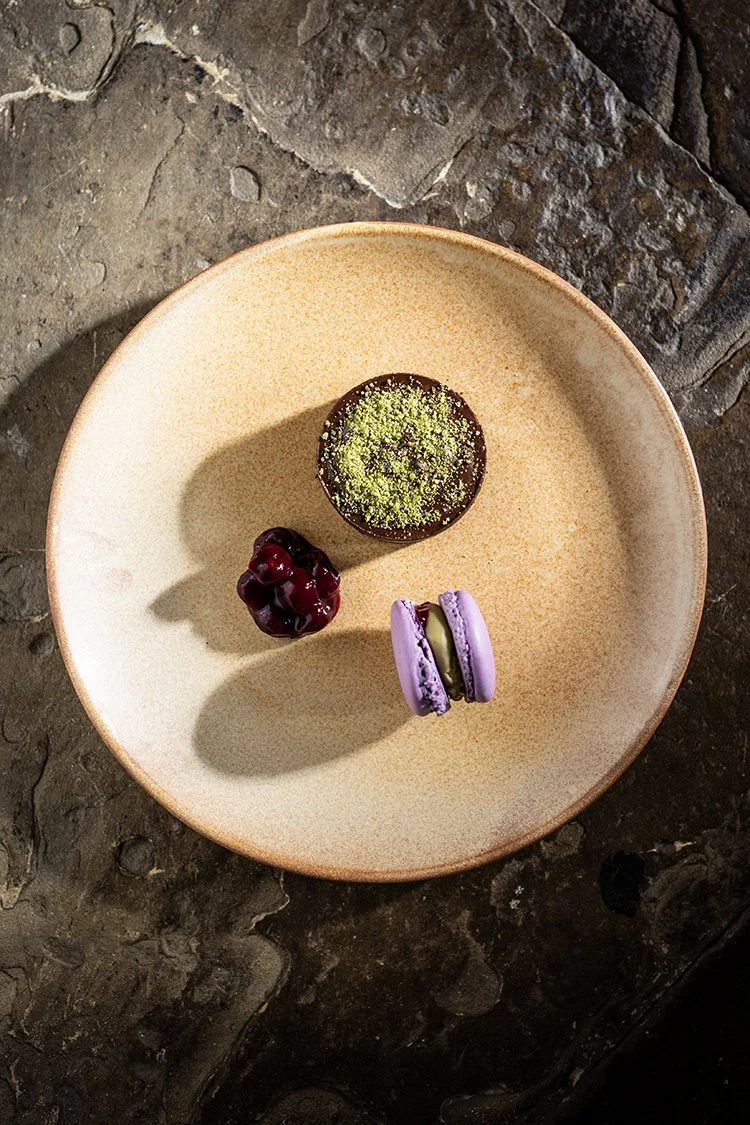 Flat lay food photography