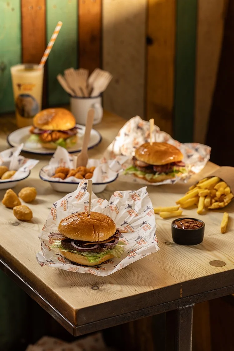 Burgers at The West Midlands Safari Park