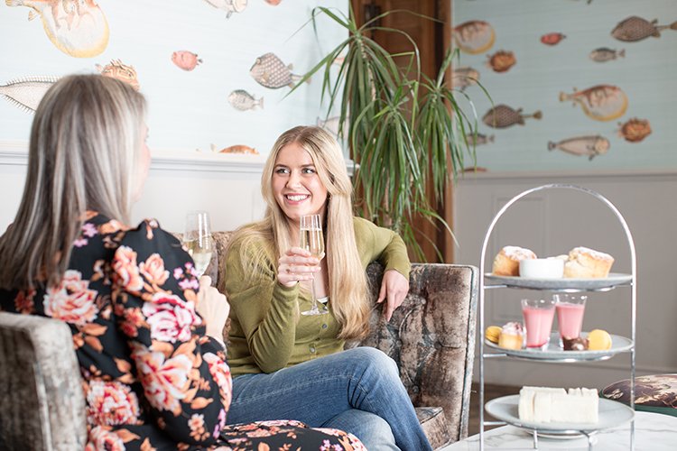 Afternoon Tea at The Wood Norton Hotel.