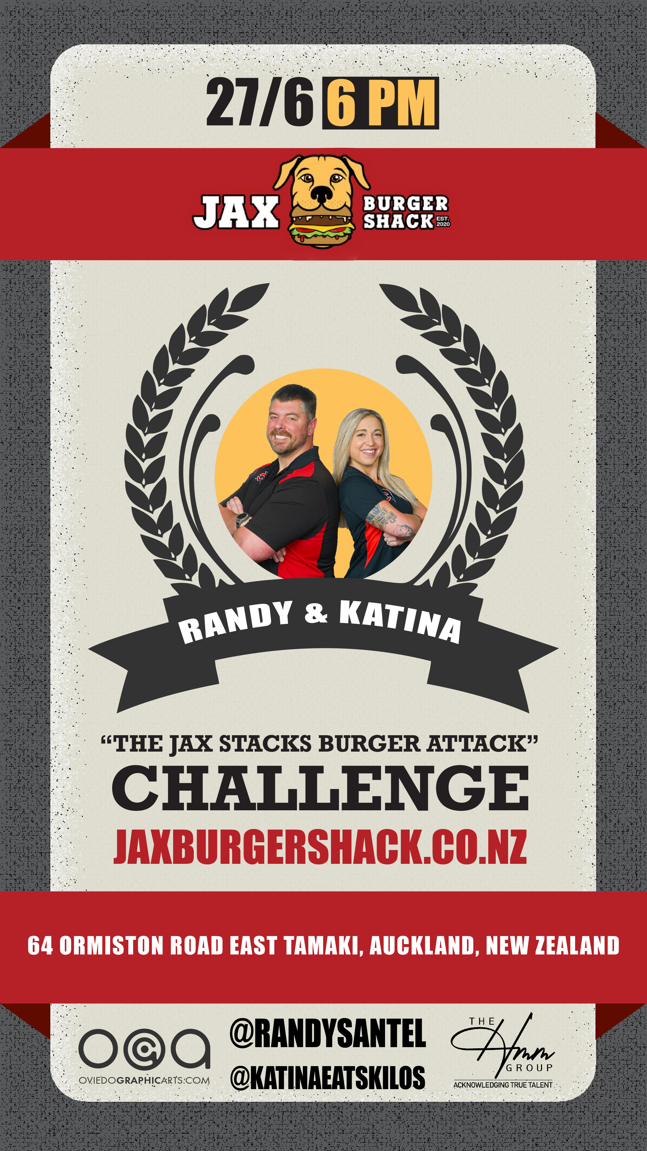 Randy & Katina Event Flyer