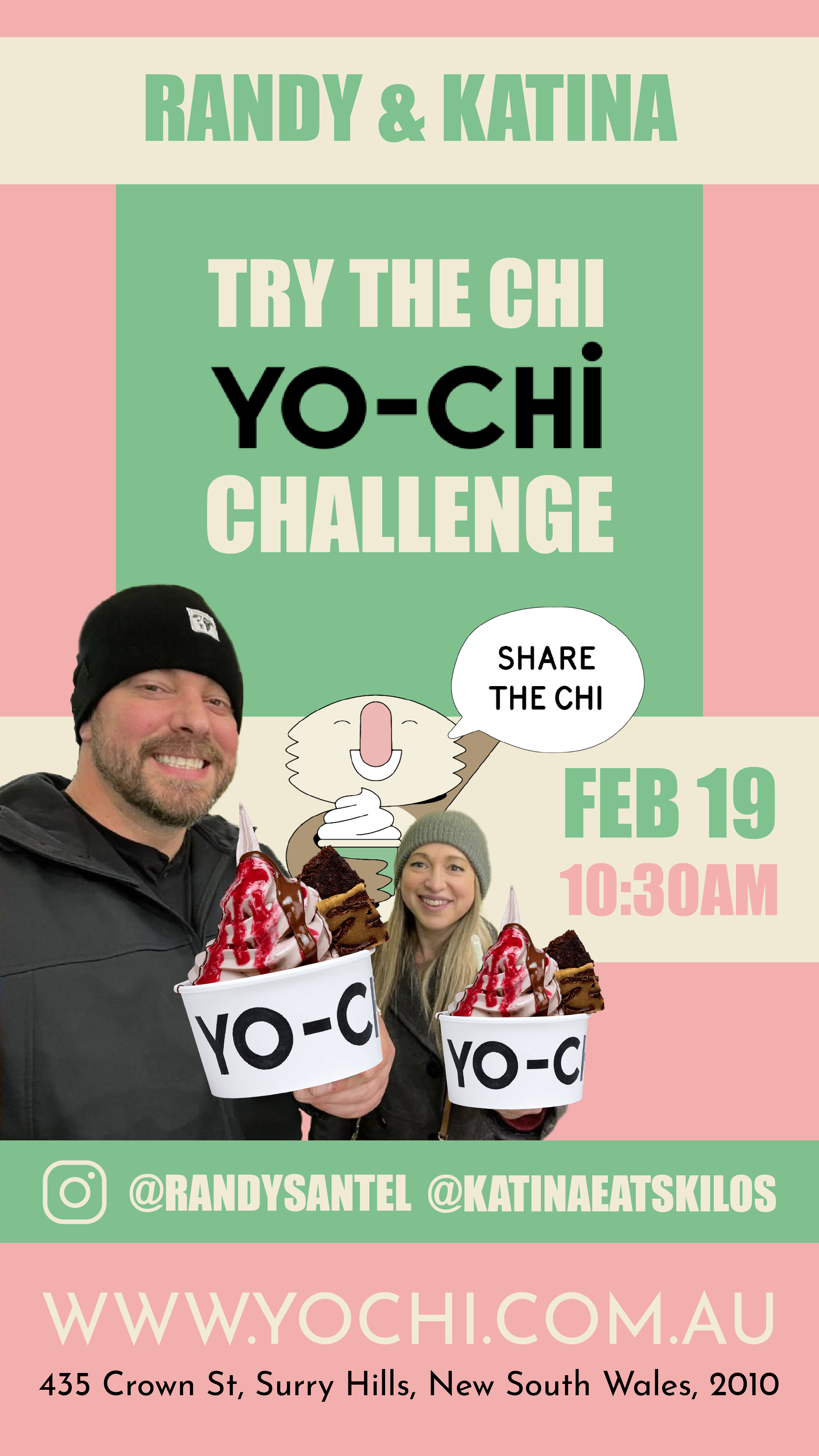 Randy & Katina Event Flyer