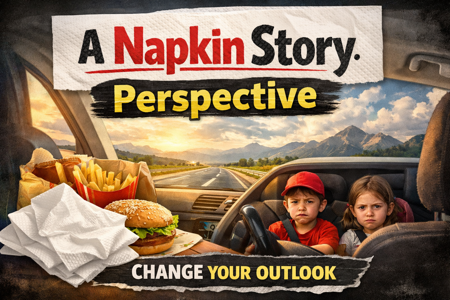 A Napkin Story. Perspective. 