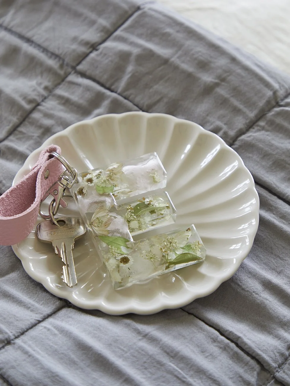 Letter keyring