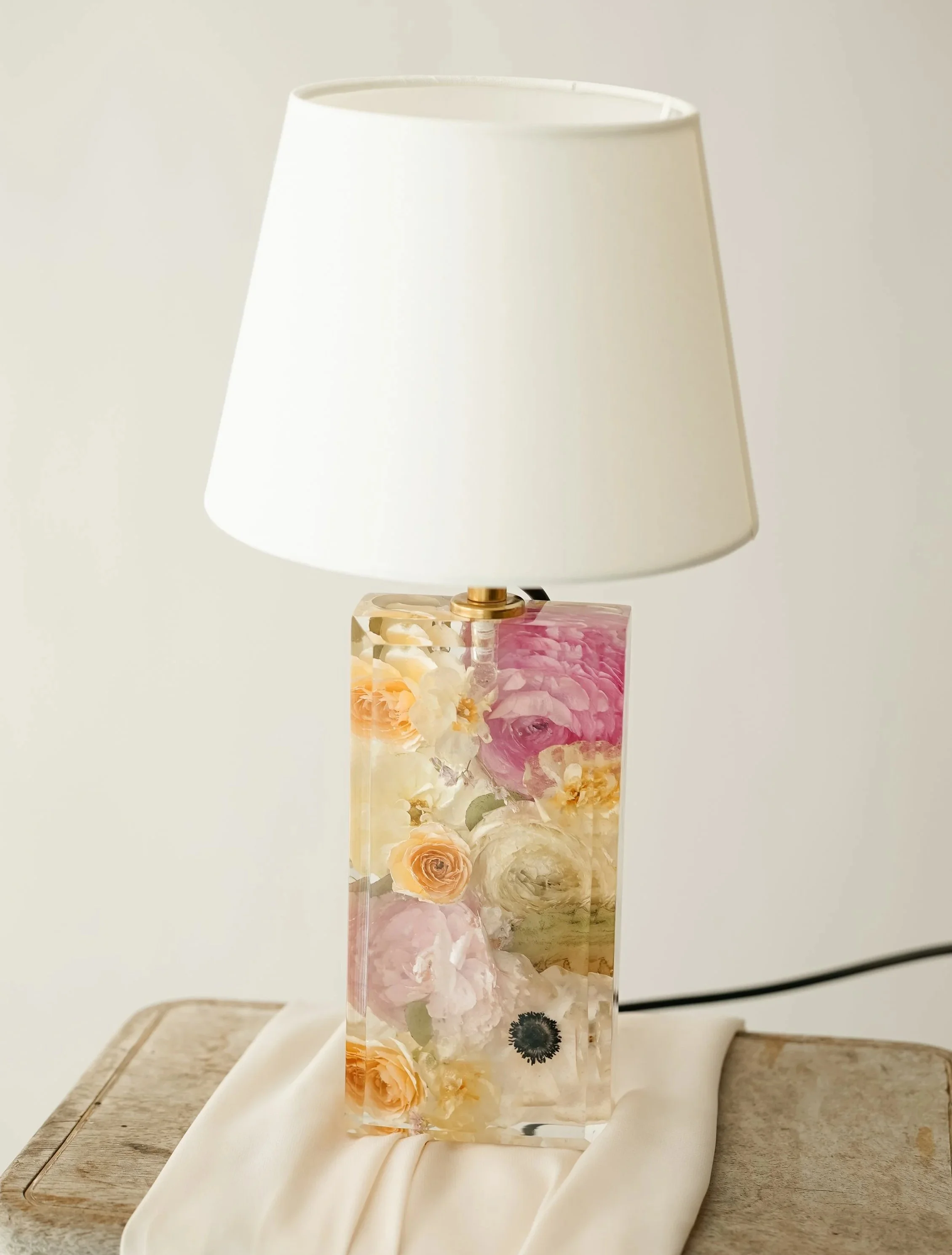 Tall Rectangle Table Lamp