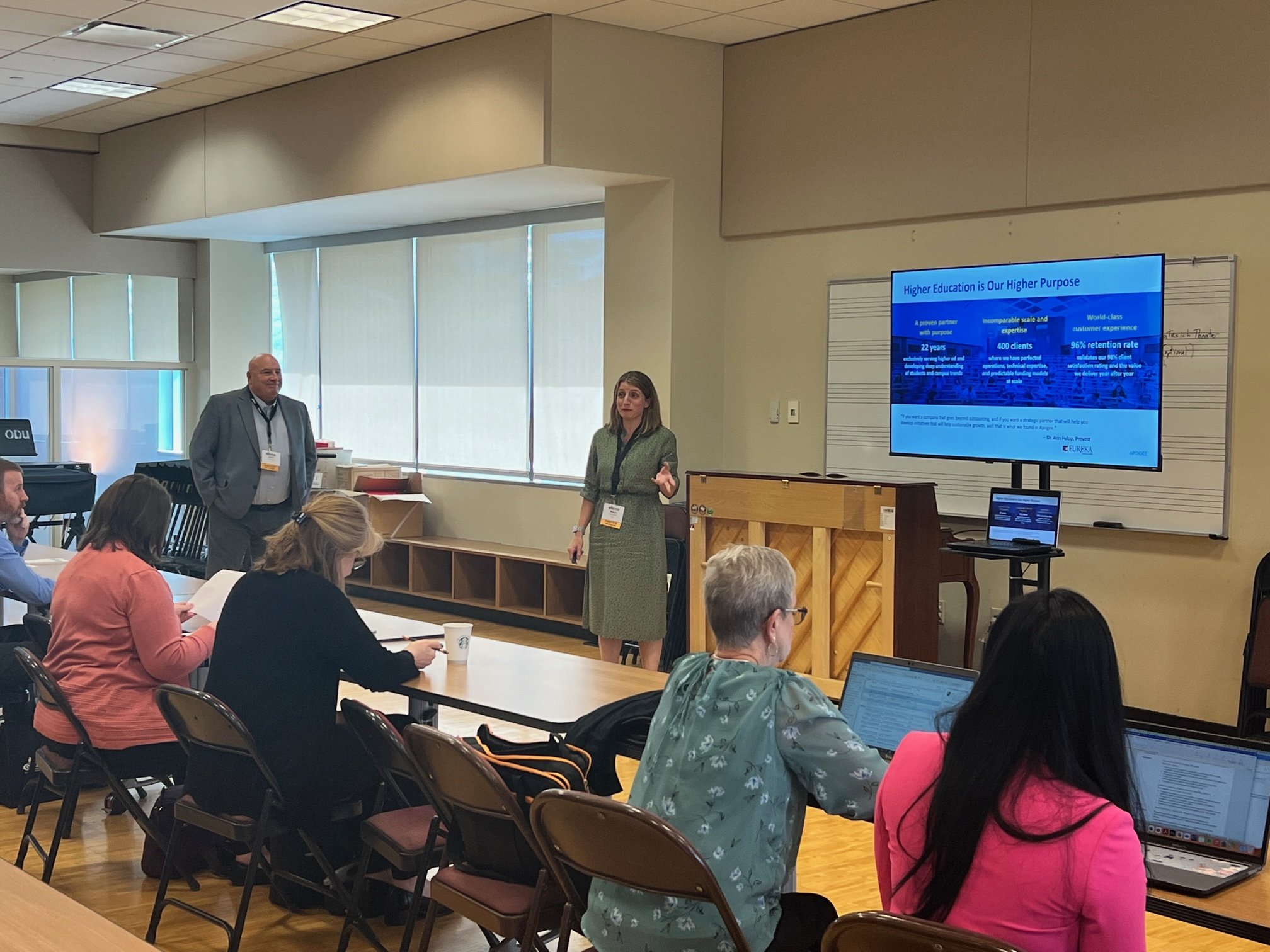 Thursday Morning Breakout Session 2 Speakers - David Hinson and Megan Rosati
