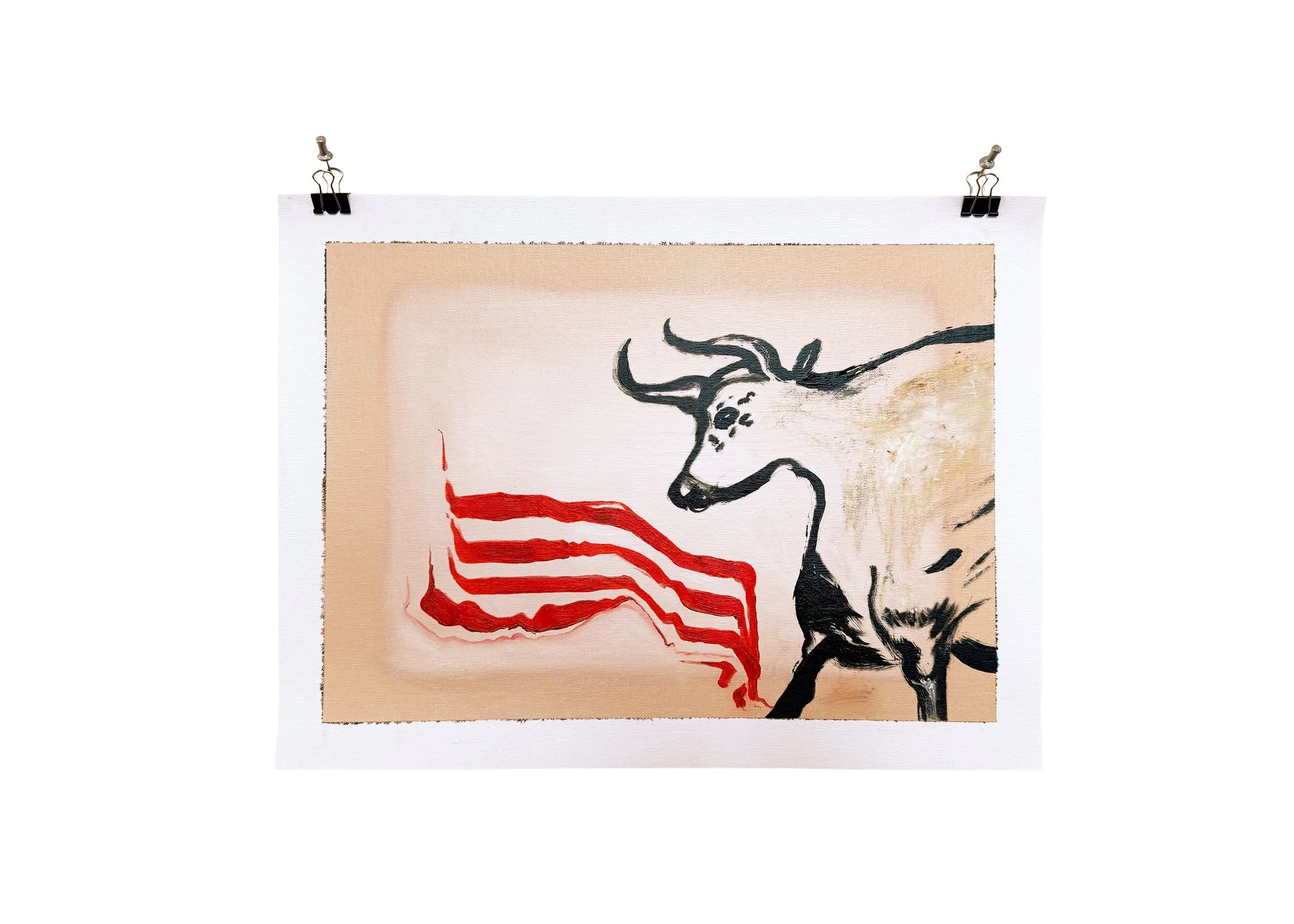 Capital Bull | 2026 | 12 x 16 in | oil on linen