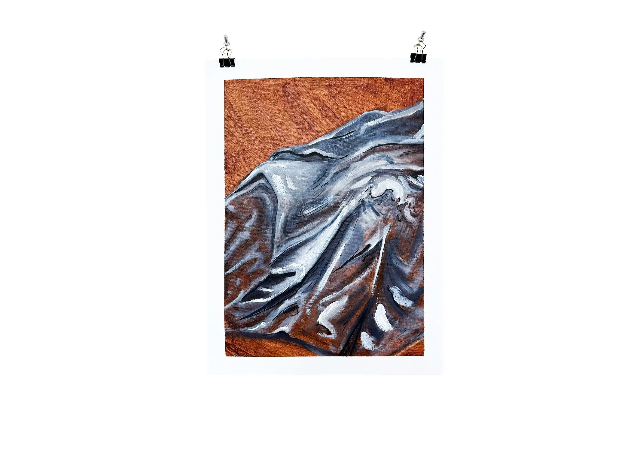 Field with Fold | 2026 | 12 x 16 in | oil on linen