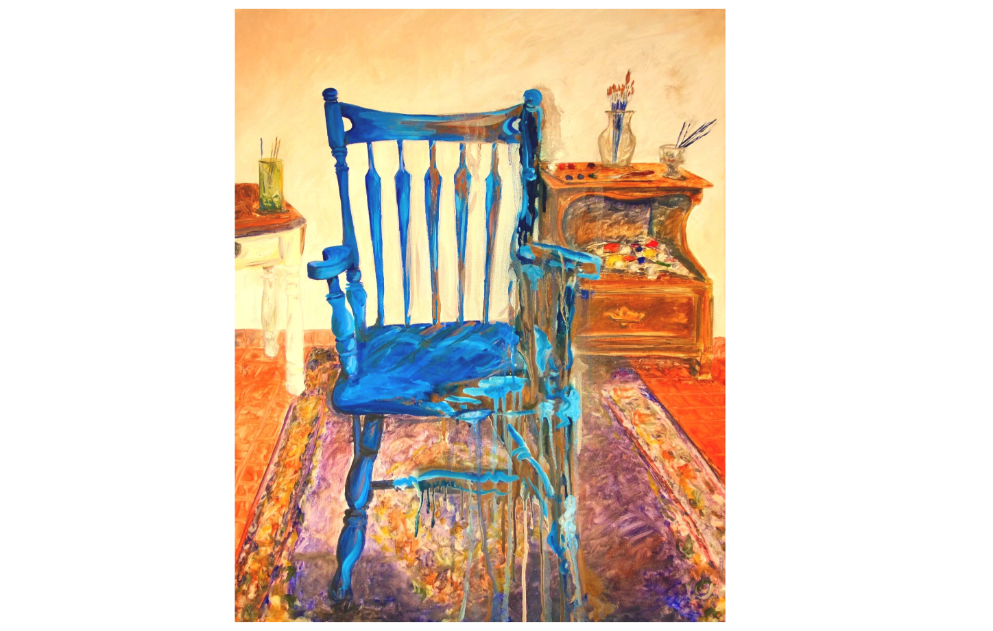 Studio Chair | 2019 | oil on canvas | 24" x 36"