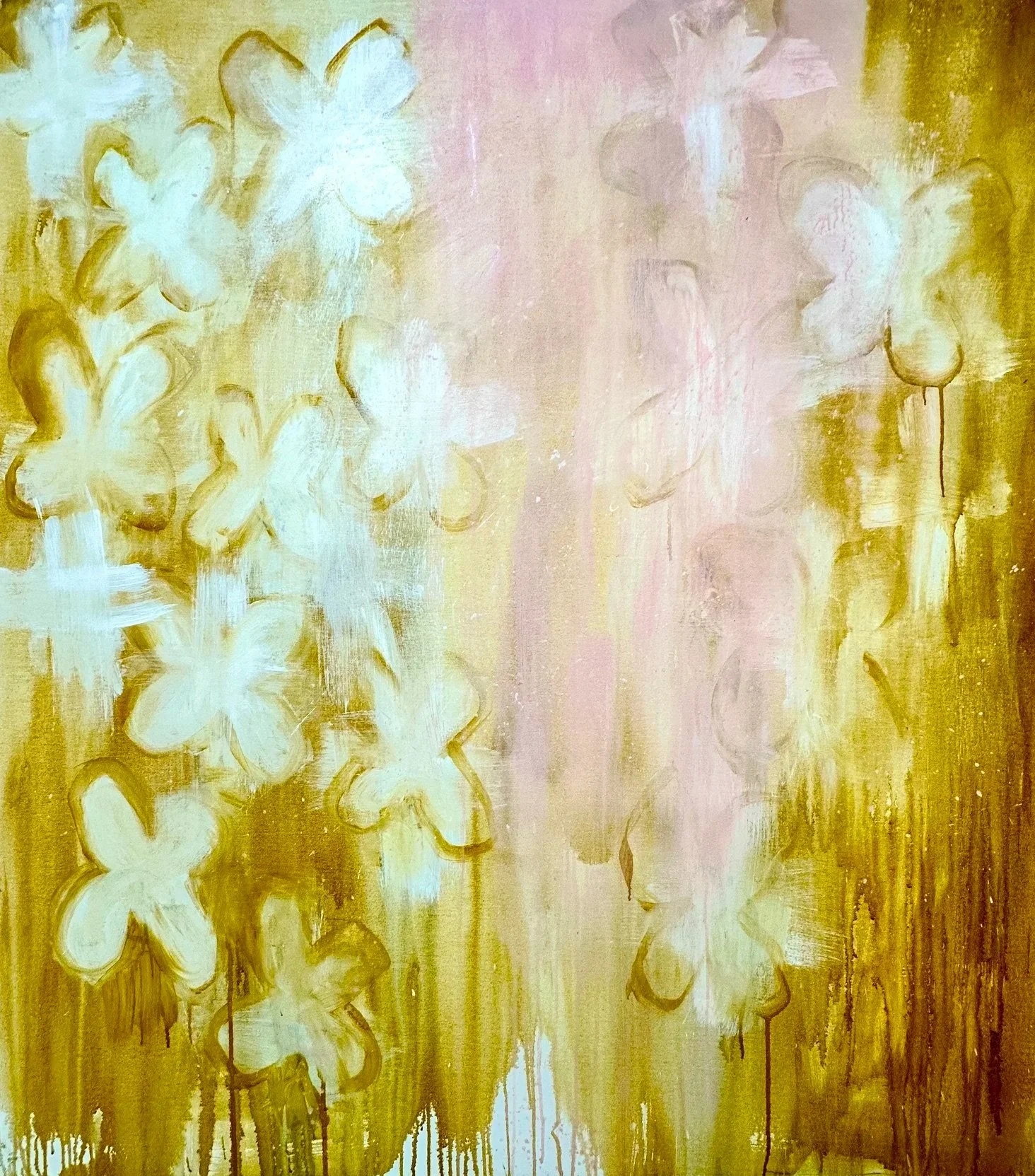 Flow Series, 68 x 56 Acrylic on canvas
