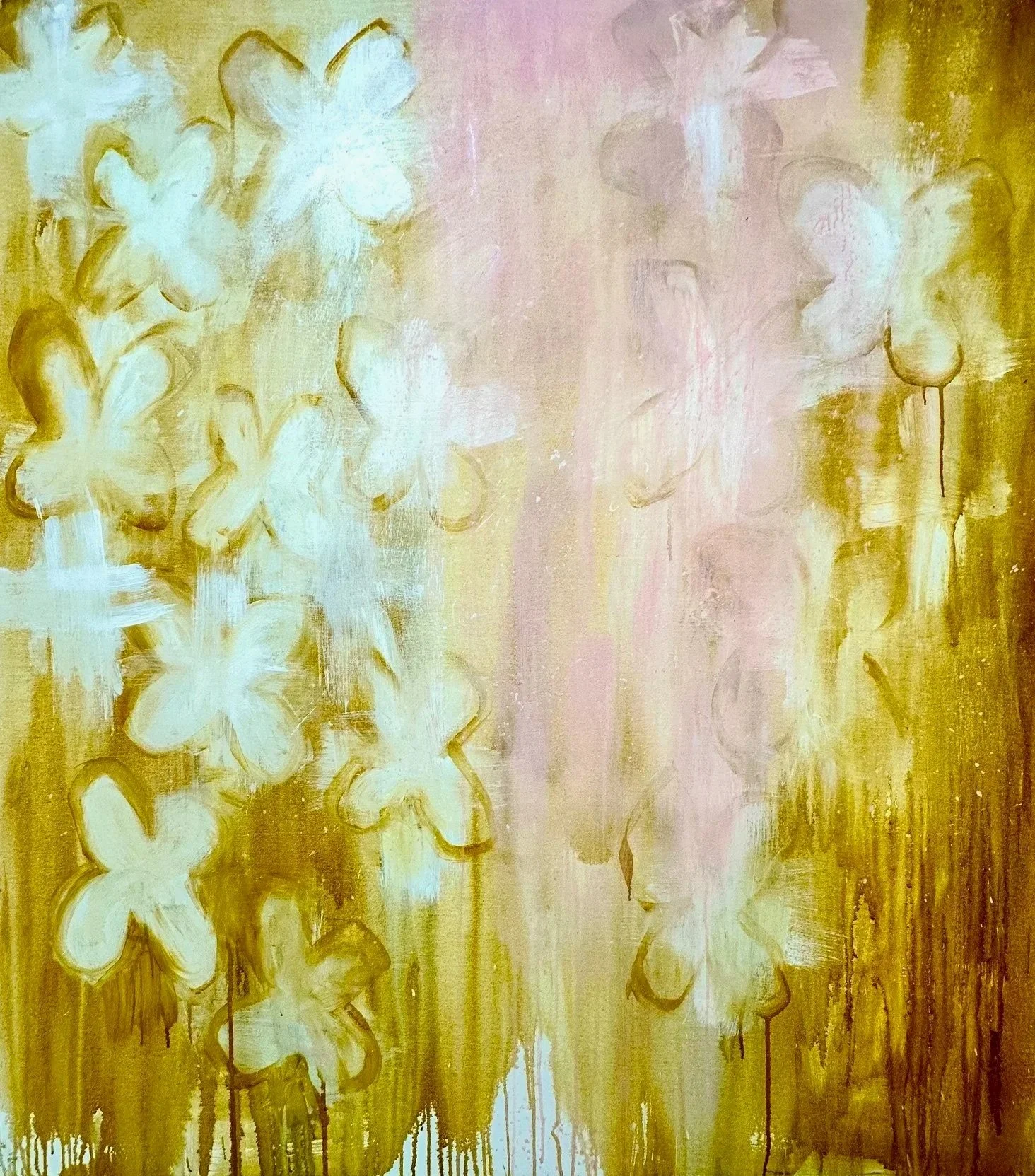 Flow Series, 68 x 56 Acrylic on canvas
