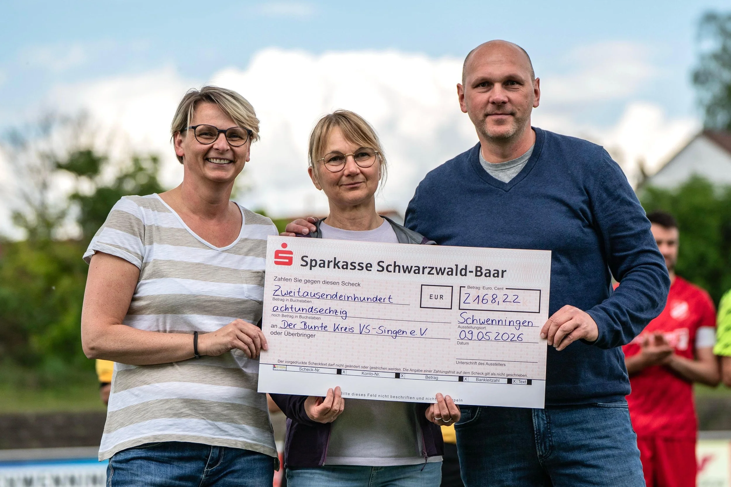 Über 2000€ für den Bunten Kreis
