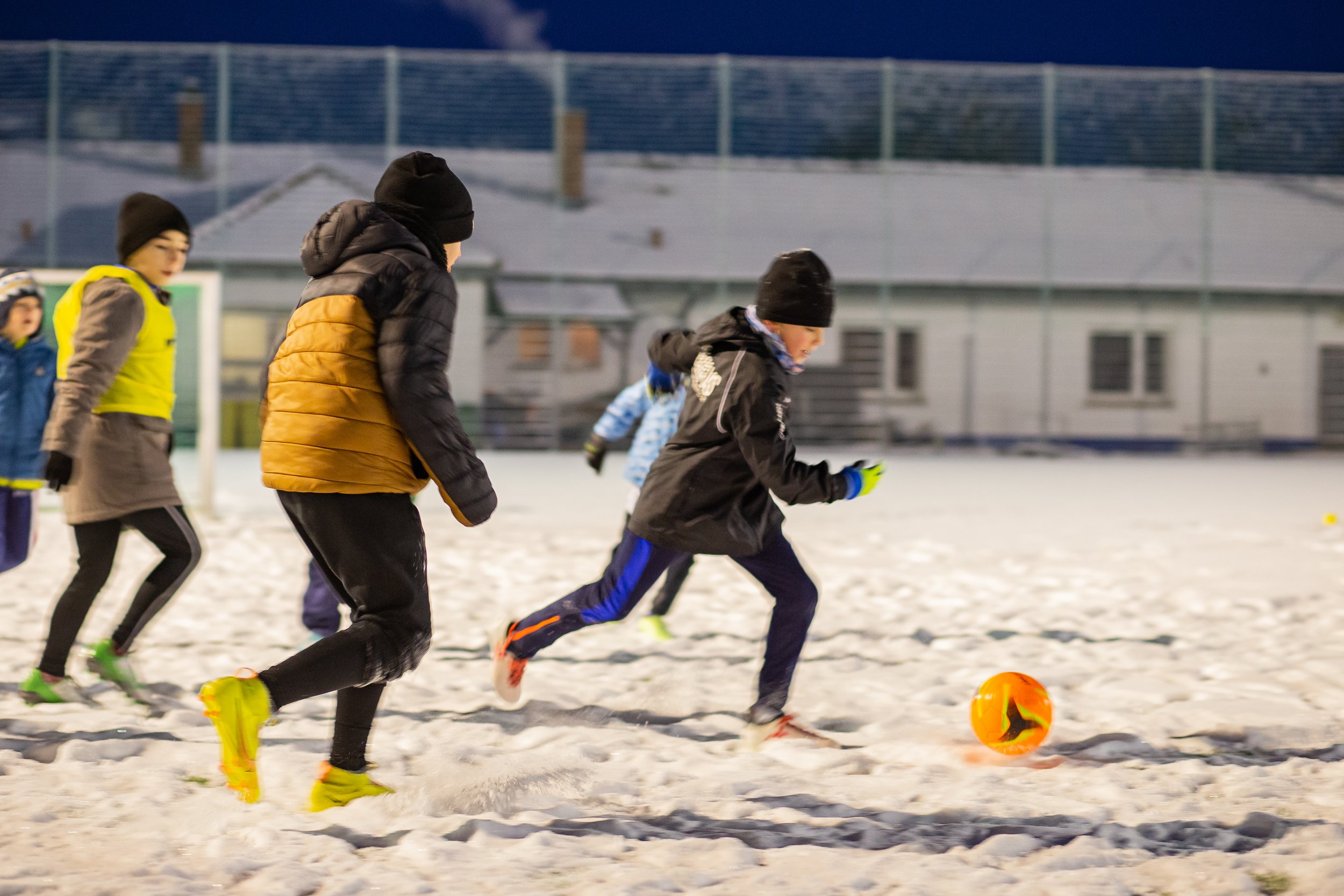 Gut besuchtes Jugendtraining