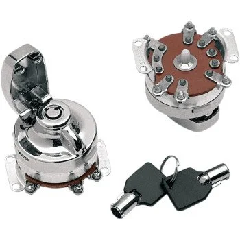 6-Pole Ignition Switch-round key