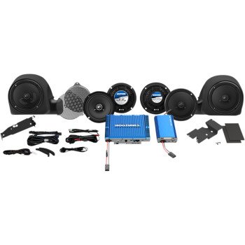 HOGTUNES Dual Amplifer and Speaker Kit