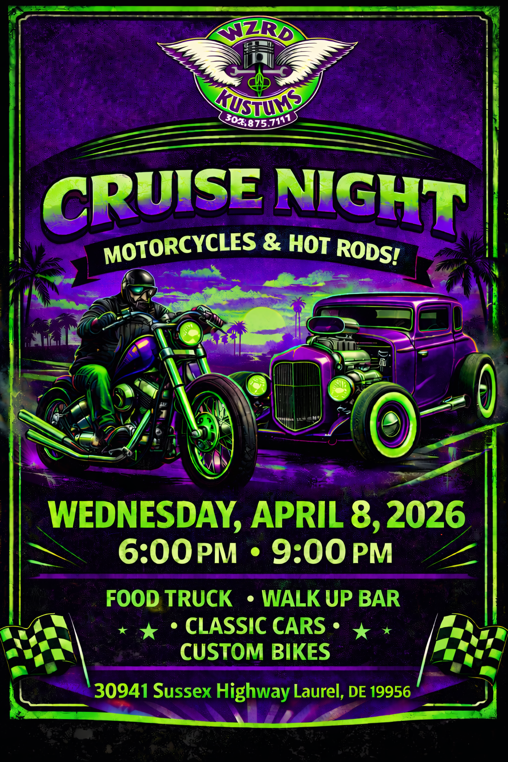 Wzrd Kustums’ Cruise Night