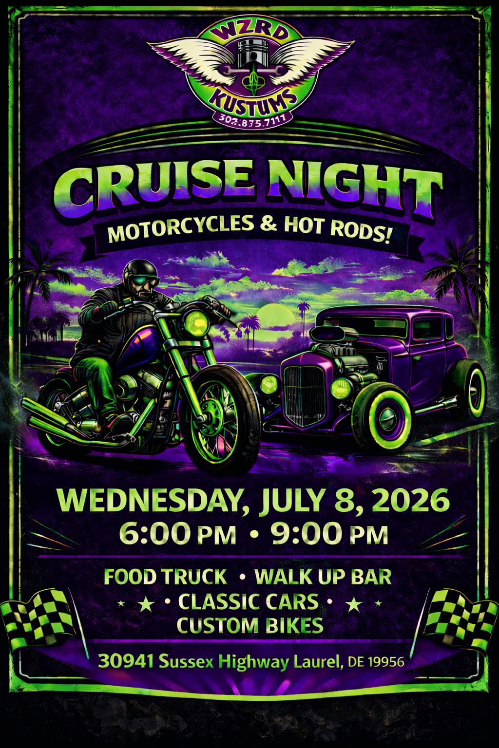 Wzrd Kustums' Cruise Night