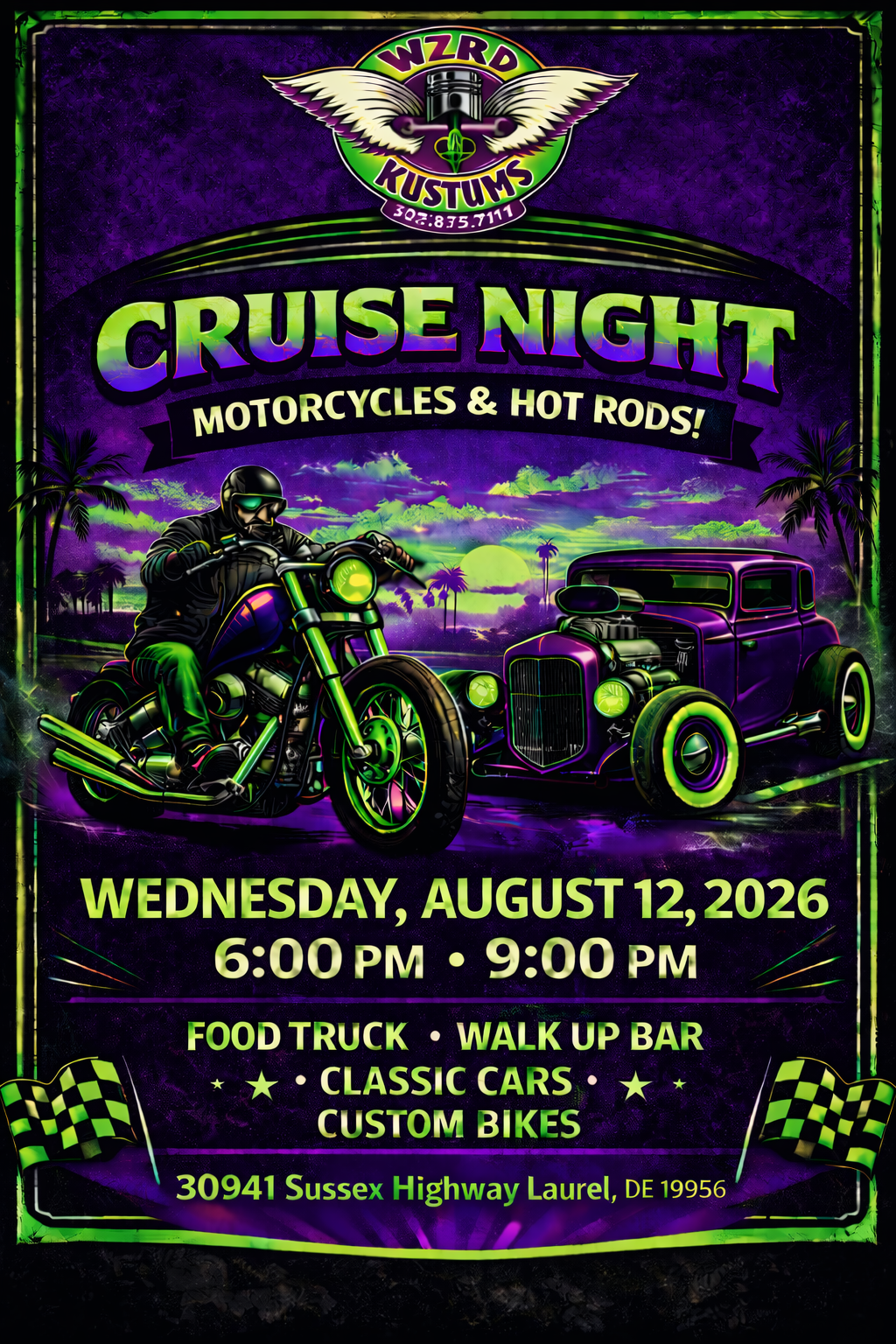 Wzrd Kustums' Cruise Night