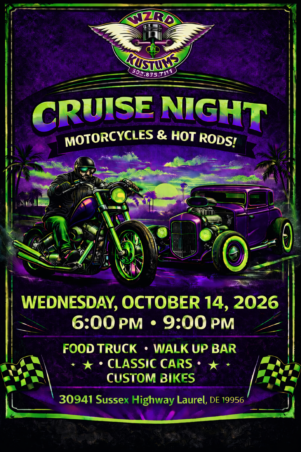 Wzrd Kustums' Cruise Night