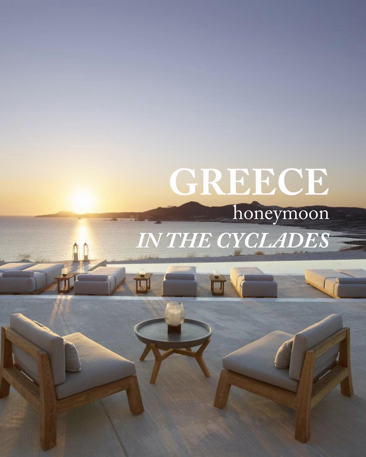 It's a once-in-a-lifetime trip that should be filled with luxury, romance, and unforgettable experiences, and so we always pull out all the stops to ensure we create just that for our clients.

Greek island hopping has been a popular choice for our t
