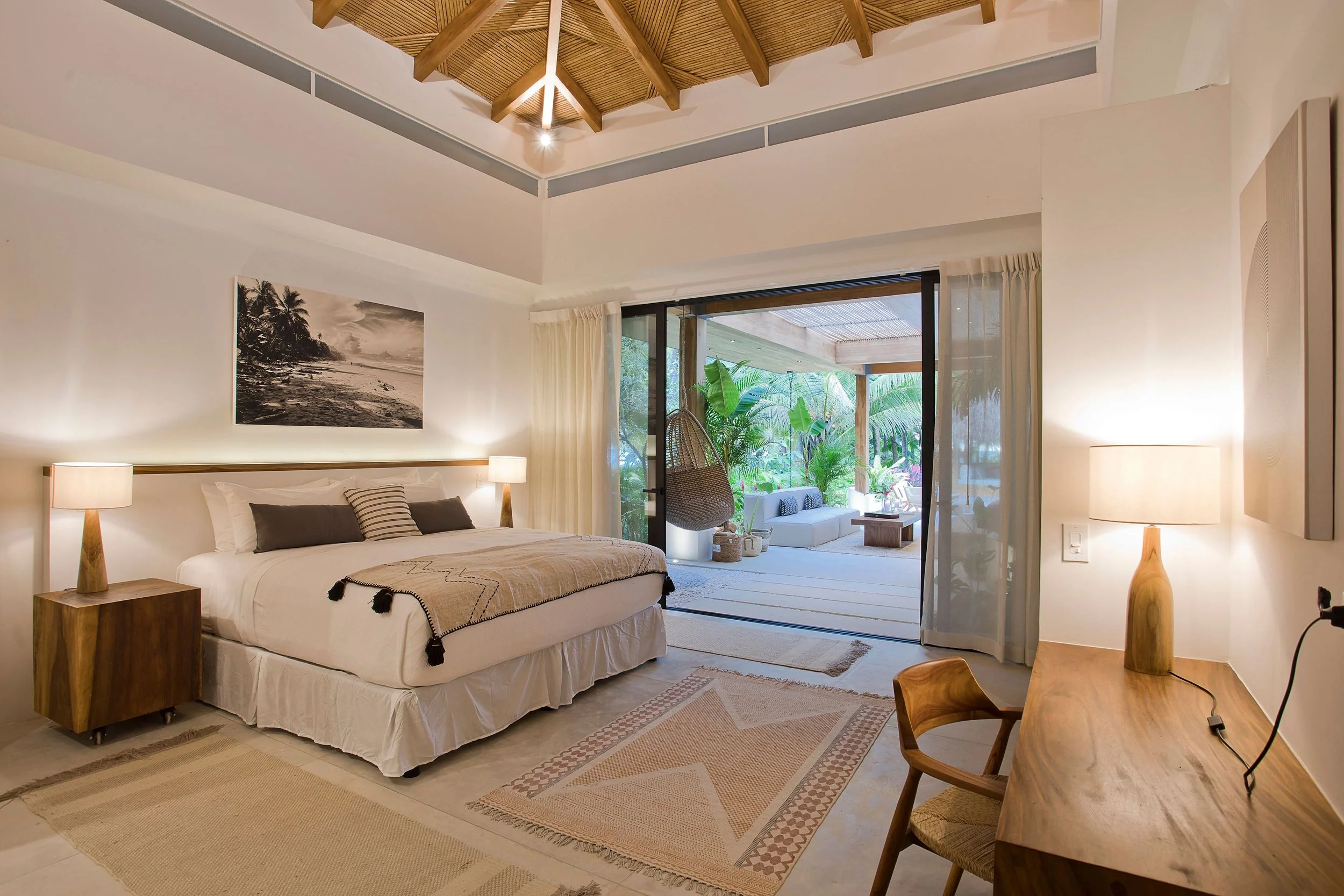 Bedroom at Pasha Beachfront House