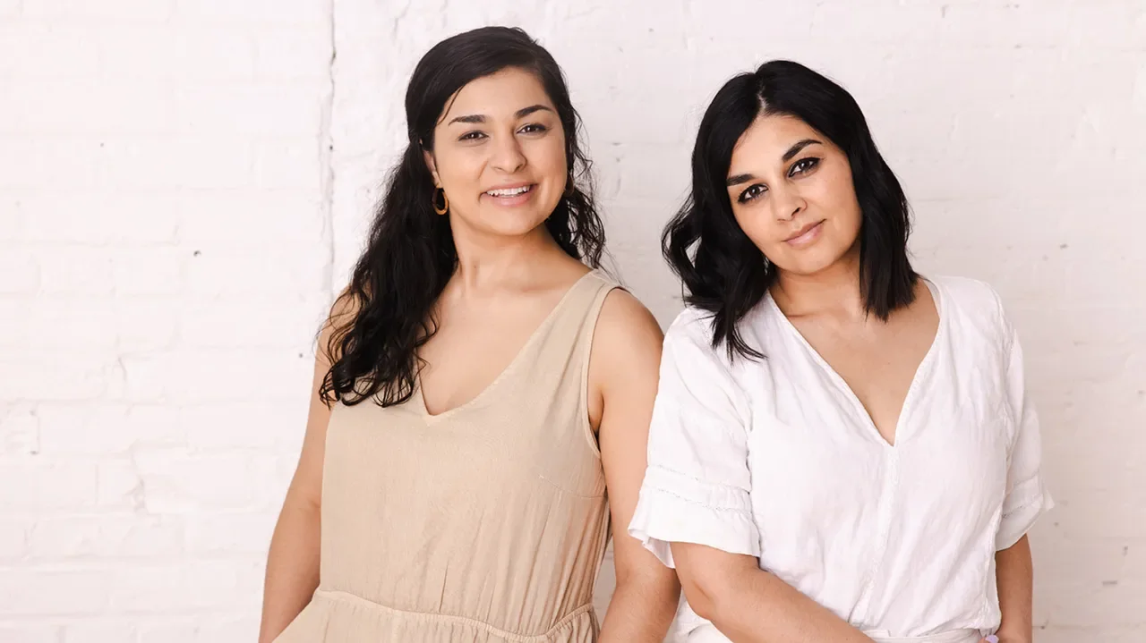 Yasameen (left) and Sheilla Sajady (right) founders of Mazzah 