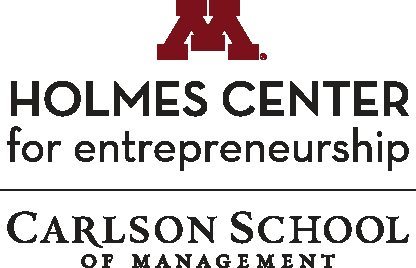 holmes center for entrepreneurship logo maroon block m